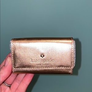 Kate Spade Rose Gold Card Holder